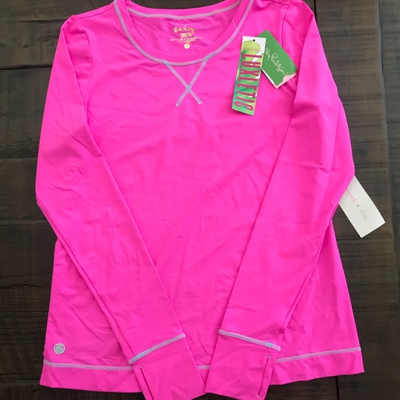 Lilly Pulitzer UPF 50+ Renay Meryl Nylon rashguard - Picture 3 of 4